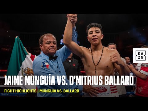 Хайме Мунгия – Димитриус Баллард / Munguia vs. Ballard: видео боев