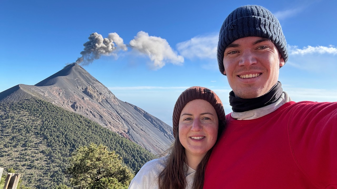 acatenango volcano hike video