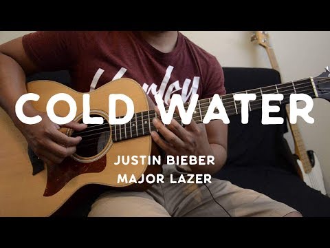 Cold Water (feat. Justin Bieber & MØ) - Major Lazer - Guitar Tutorial