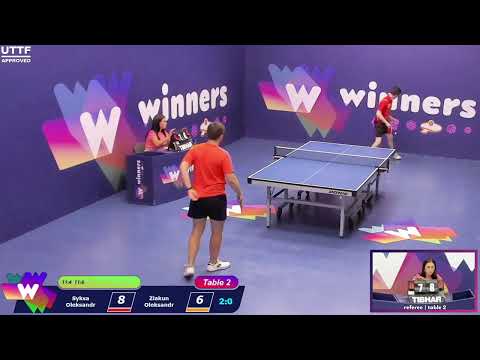 Winners League  08.08.21  Syksa Oleksandr - Ziakun Oleksandr   14:30