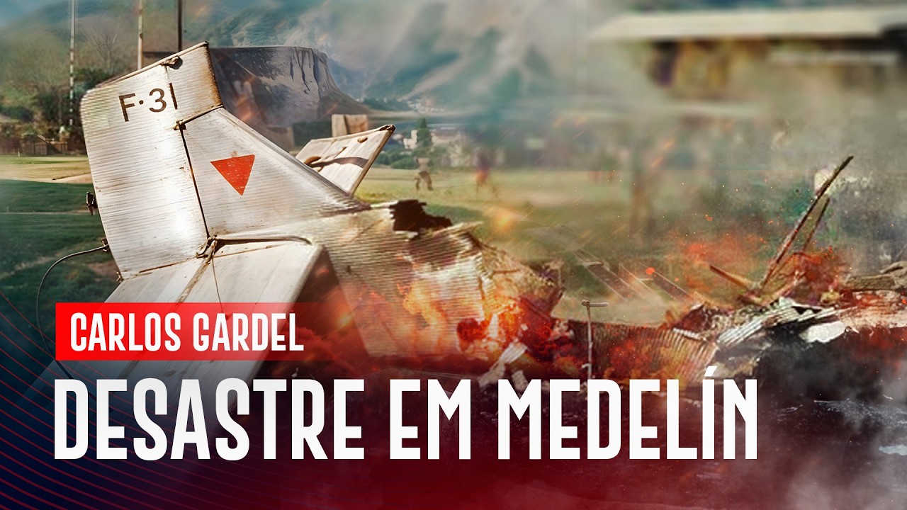 A COLISÃO AÉREA que vitimou CARLOS GARDEL | EP. 1271