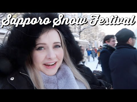 Japan's Biggest Winter Festival ❄️ Sapporo Snow...