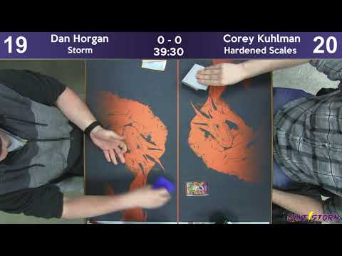 Dan Horgan (Storm) vs Corey Kuhlman (Hardened Scales) - Sunday Night Modern 3/10/19