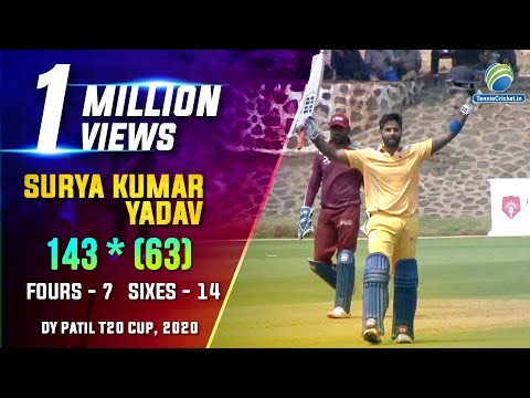 Surya Kumar Yadav Batting |T20 Cup | TennisCricket.in