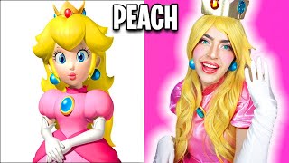 Princess Peach SPOTTED in REAL LIFE!? (SUPER MARIO BROS MOVIE in REAL LIFE)