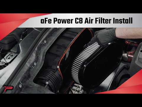 C8 Corvette Air Filter Install! - aFe POWER Magnum Flow