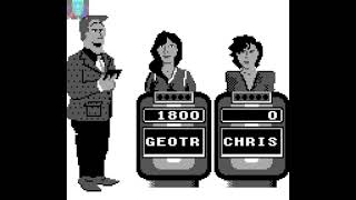 Gameboy Game:  Jeopardy (1990 GameTek, Inc.)