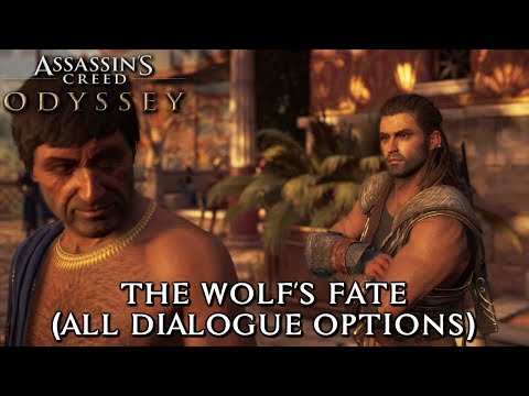 Assassin's Creed Odyssey - The Wolf's Fate (All Dialogue Options)