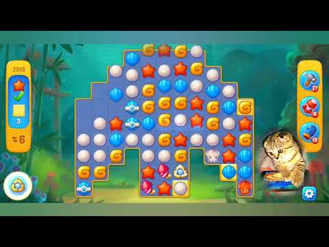 Fishdom 2022, no Boosters,   2015   level  -  прохождение без бустеров,   2015  уровень.