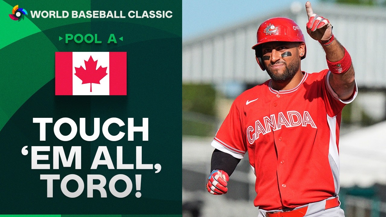 OUTTA HERE! Abraham Toro CRUSHES a home run for Team Canada! 🇨🇦 | World Baseball Classic
