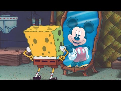 How Spongebob became Mickey Mouse