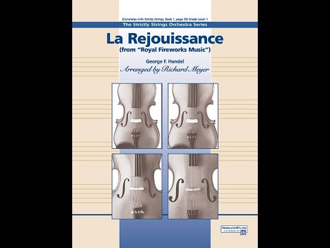 La Rejouissance arranged by Richard Meyer Orchestra - Score and Sound