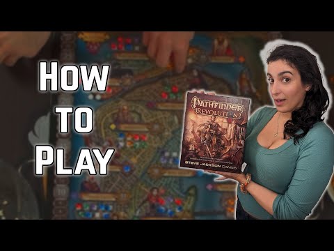 How To Play Pathfinder Revolution! by Steve Jackson Games - Board Games Live Teach