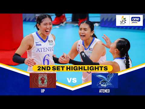 ATENEO vs UP | SET 2 HIGHLIGHTS | UAAP SEASON 88 WOMEN’S VOLLEYBALL TOURNAMENT | FEBRUARY 22,2026