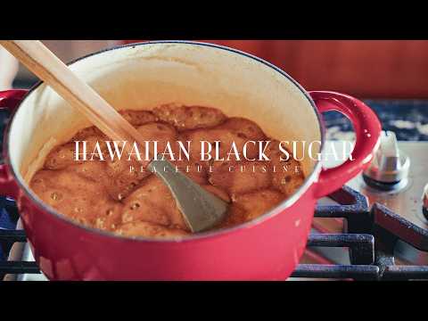 Hawaiian Black Sugar // 黒糖の作り方