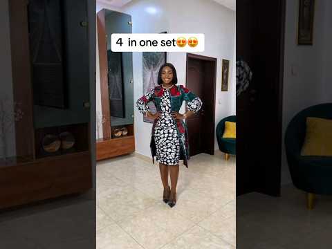 4 styles in One set #zamakalefashion #fashion #afrifashion #africanclothing #africafashion