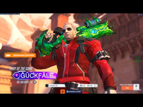 GALE - POTG - SOLDIER 76 AND CASSIDY GAMEPLAY - OVERWATCH 2 SEASON 13