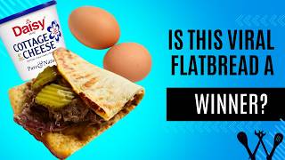 Easy Keto Cottage Cheese Flatbread Recipe