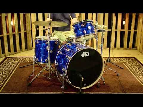 DW Collector's Blue Moonstone With Chrome Hardware