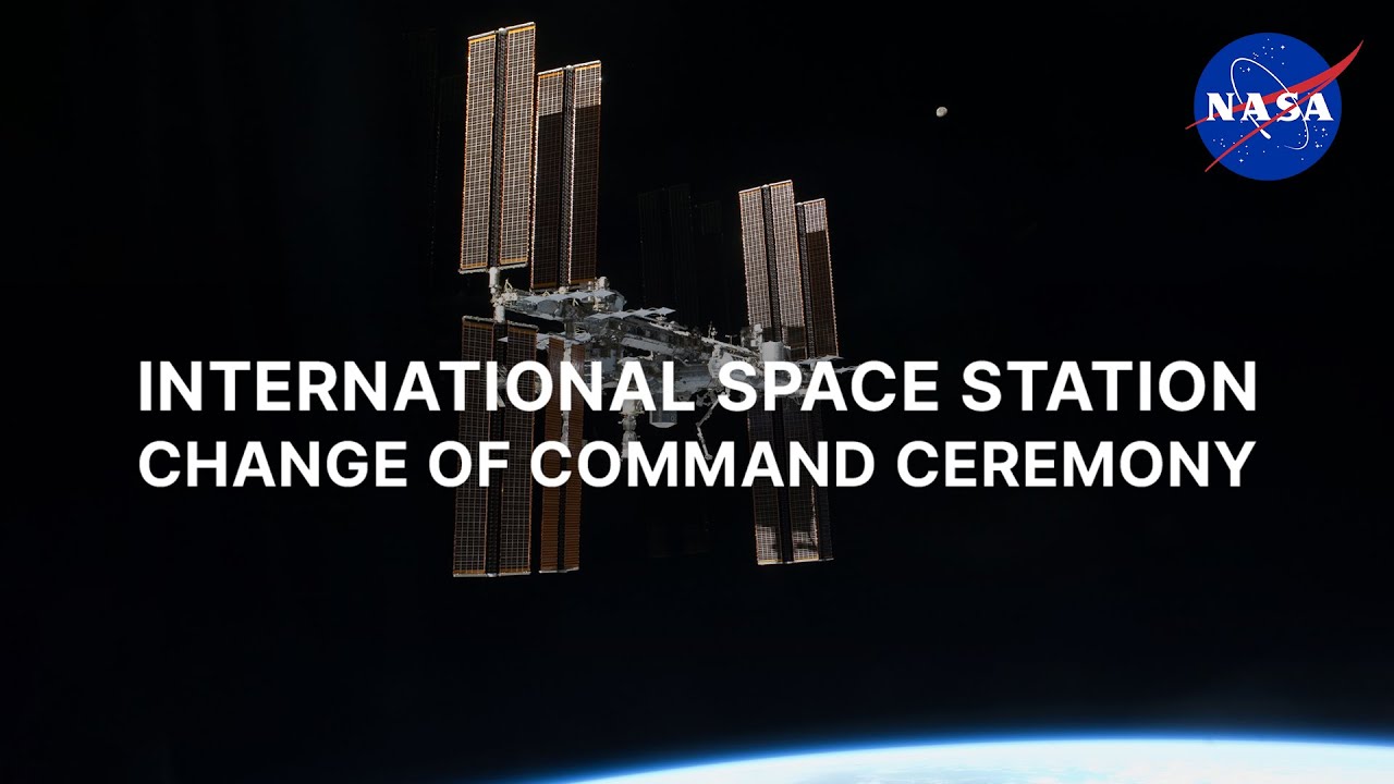 Mike Fincke Assumes ISS Command for Expedition 74 from Sergey Ryzhikov