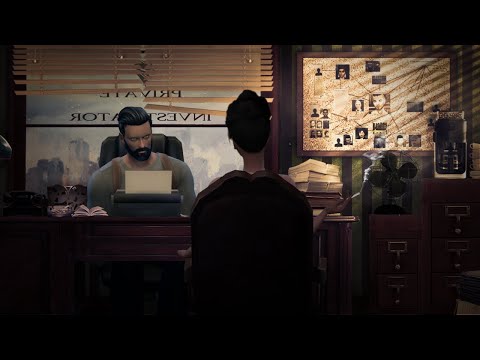 The Shaman Case - A Film Noir Private Investigator Office ASMR Ambience