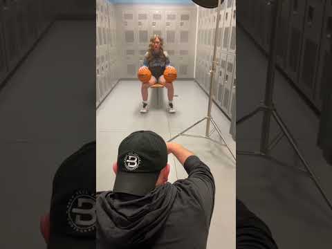 Dramatic Sports Photography using atmosphere spray and a blue gel to create this image #sonya7rv