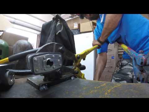 Master Lock #21 Padlock Can be Cut with Bolt cutters, and Picked very Easily