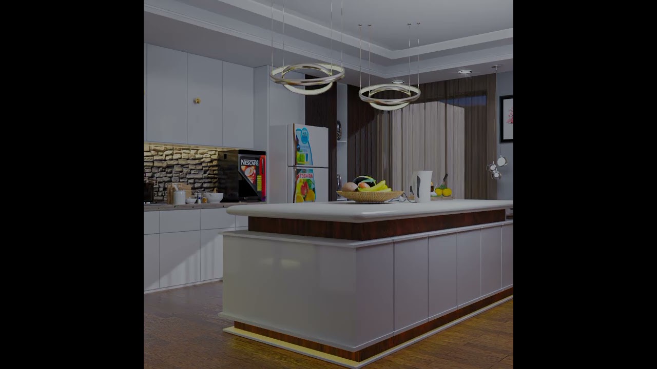 Modern Kitchen Design Idea For You 2023. (Architectural  3D Visualization)