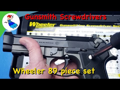 GUNSMITHING TOOLS // Why use the Wheeler screwdriver set (89 piece professional screwdriver set)