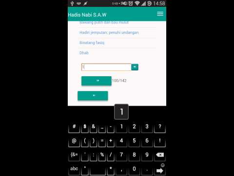 Hadis Nabi s.a.w Video
