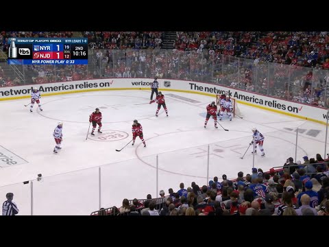 2023 Stanley Cup Playoffs. NY Rangers vs NJ Devils. Game 2 highlights