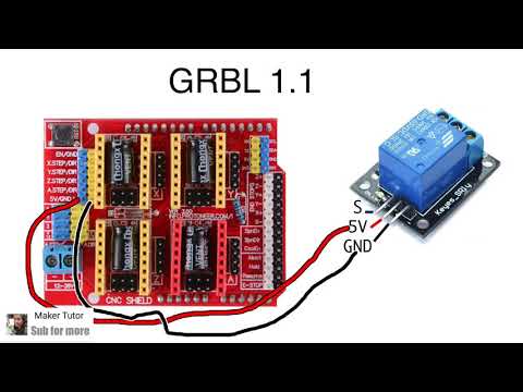 CNC Shield V3 Relay Control