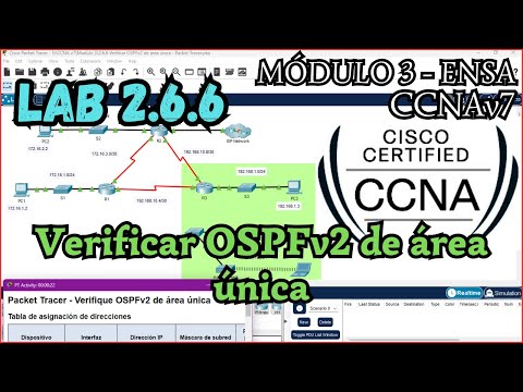 2.6.6 Packet tracer - Verificar OSPFv2 de area unica (Resolucion)