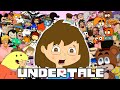 Story Of Undertale But Every Scene Has A Different Character