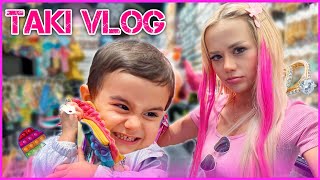 TAKI ALIŞVERİŞİ VLOG | ÖYKÜNÜN KULAKLARINI DELDİRDİK!! İlk Küpelerini 
