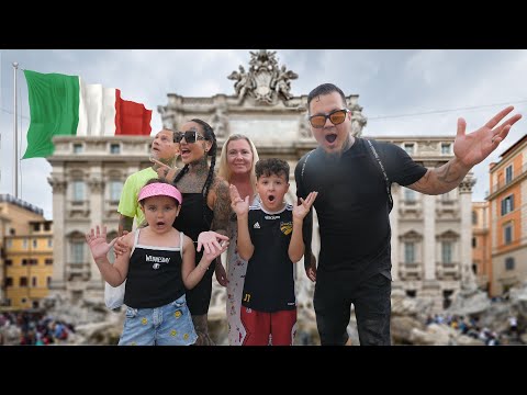 Vi råkade dra till Italien