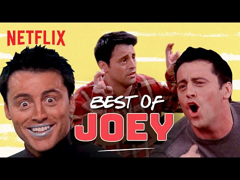 Top 9 Funniest Joey Moments ft. Matt LeBlanc | Friends | Netflix India
