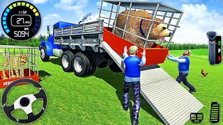Offroad Farm Animal Truck Simulator - Real Zoo Transporter Truck Driving - Android GamePlay #2