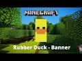 Minecraft Rubber Duck Banner