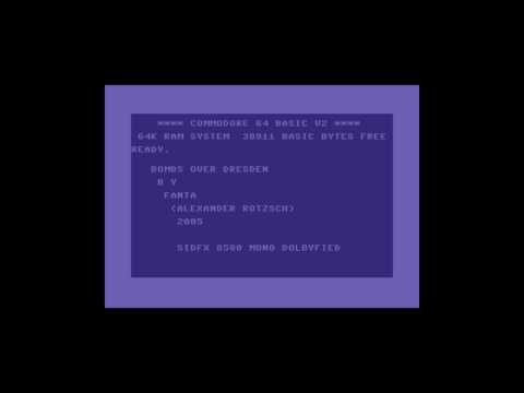 SID music: Fanta - Bombs Over Dresden (SIDFX 8580 mono Dolbyfied)