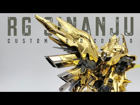 [BUILDING] RG SINANJU MSN-06S - Custom Gold Coated