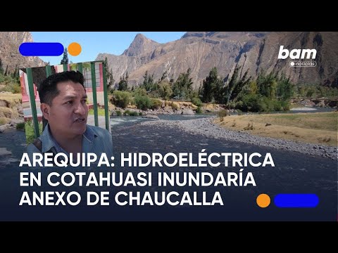 🚨 Arequipa: represa inundaría pueblo de Chaucalla | Denuncia en La Unión 🌊⚠️