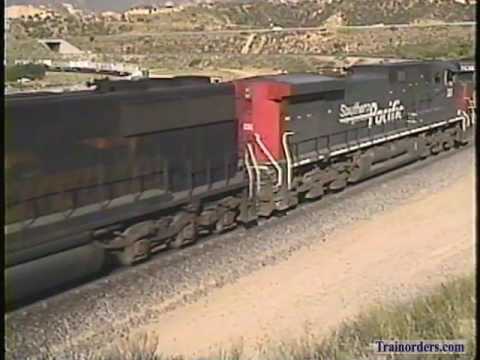 Classic Railroad Series 54 - SP on Cajon Pass June 8, 1996.