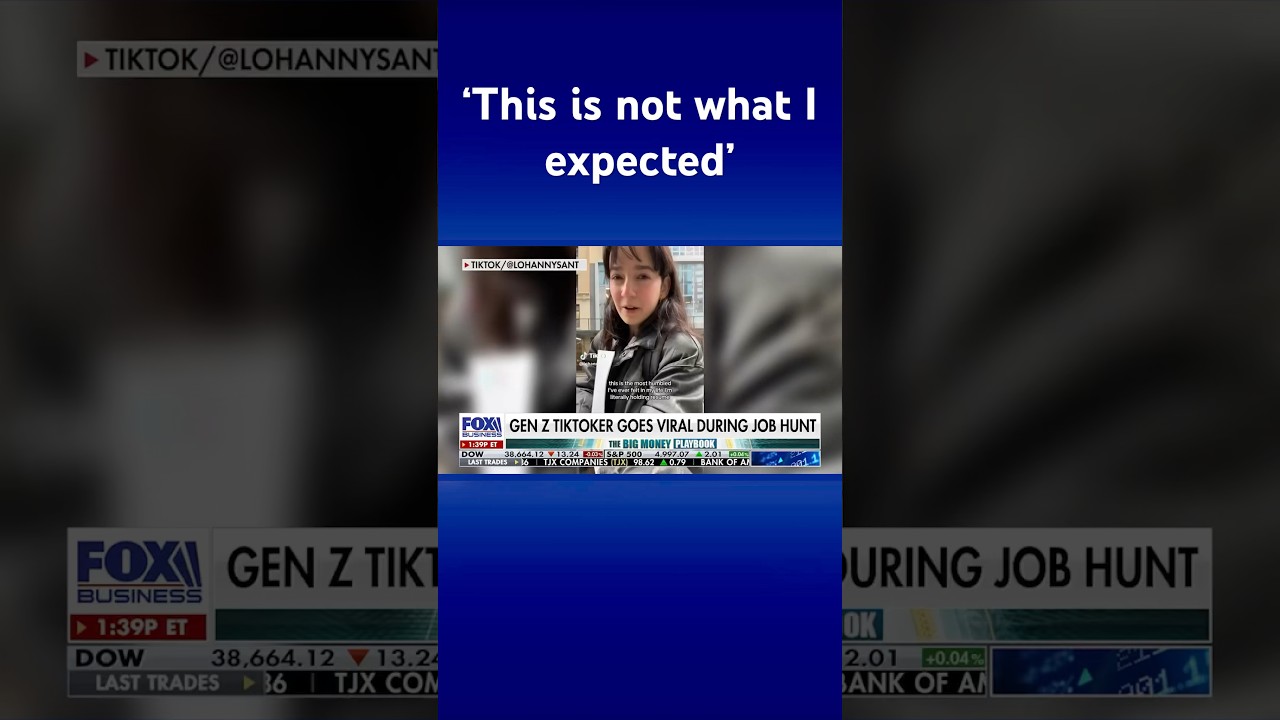 Concerned TikToker takes to social media to share job hunt struggle #shorts