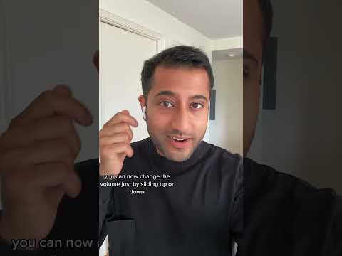 The new touch volume controls on the 2nd gen AirPods Pro work really well! #tailormadetech #apple