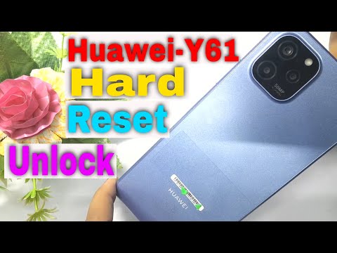Huawei Y61 Hard Reset  | Huawei nova Y61 ( eve-lx9n) Password Pattern Unlock Only Reset 2023