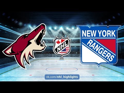 COYOTES VS RANGERS October 26, 2017 HIGHLIGHTS HD