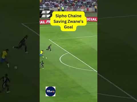 Sipho Chaine Saving Zwane's goal | Orlando Pirates vs Mamelodi Sundowns Highlight | MTN8 Final