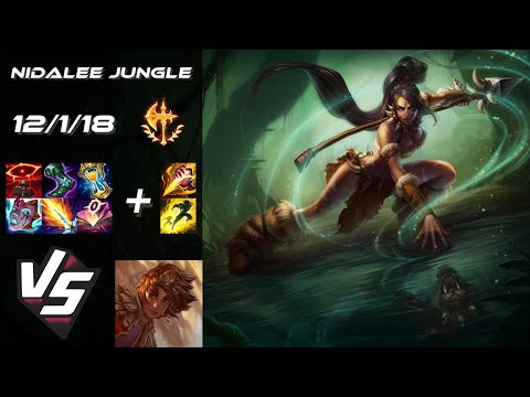 JUNGLE Nidalee vs Taliyah - EU Challenger Patch 14.11