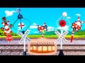 Babysitter Railroad Crossing Spoorwegovergang